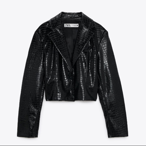 NWT ZARA Limited Edition Cropped Blazer. - Picture 3 of 10